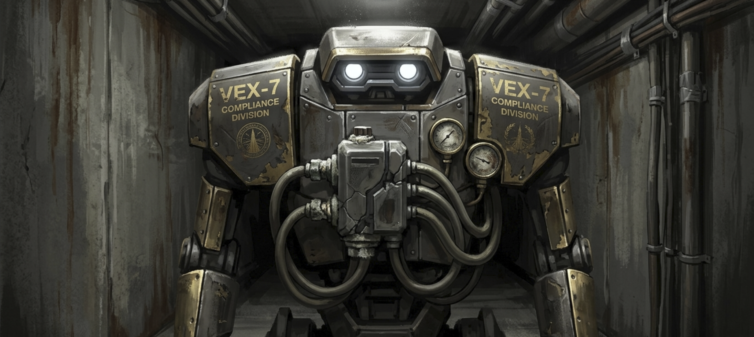 Compliance Auditor VEX-7 — generated portrait art